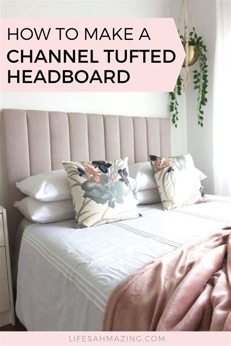 chanel tufted headboard|tufted headboard diy tutorial instructions.